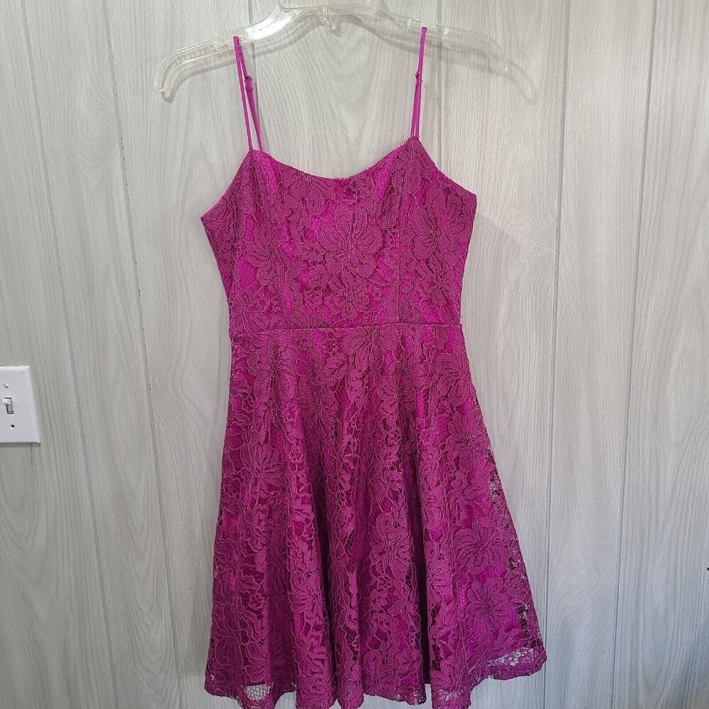 Lulus Lace Sleeveless Spaghetti Strap Dress Size XS